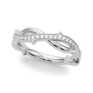 Nature Inspired Wedding Band