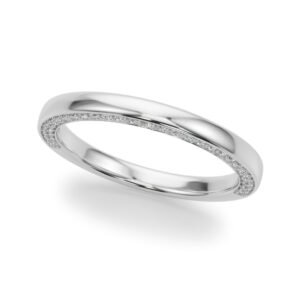 Diamond Accented Wedding Band
