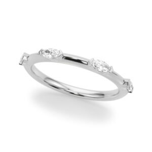 Marquise Wedding Band
