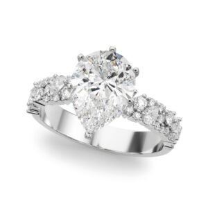 Mixed Shape Engagement Ring