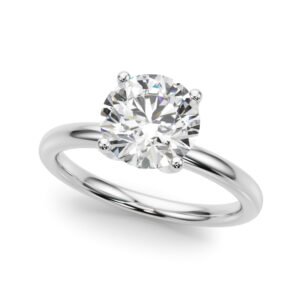 Floral Engagement Ring