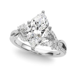 Nature Inspired Engagement Ring