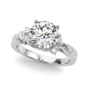 Nature-Inspired Engagement Ring