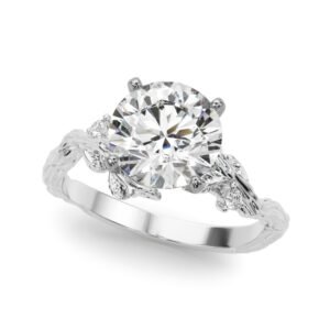 Nature-Inspired Engagement Ring