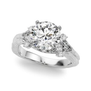 Nature Inspired Engagement Ring