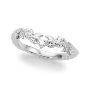 Nature Inspired Wedding Band