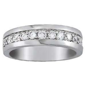 Channel Band Gents Ring