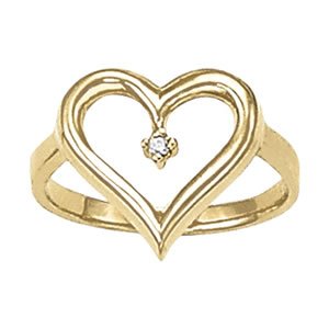 Heart Shape Fashion Ring