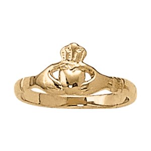 Religious Claddagh Fashion Ring