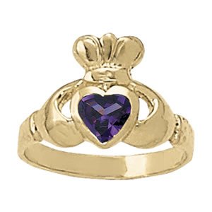 Claddagh Heart Color Fashion Ring