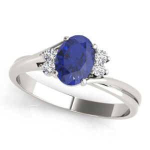 Oval Shape Color Ring