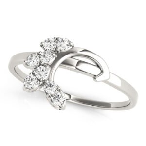 Nature Inspired Floral Wraps & Inserts Wedding Bands