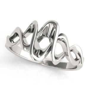 Twisted Shank Solitaire Engagement Ring