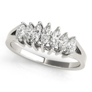 Fancy Shape Marquise Wedding Band