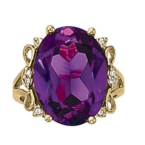 Oval Shape Fashion Color Rings