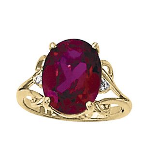 Oval Shape Fashion Color Rings