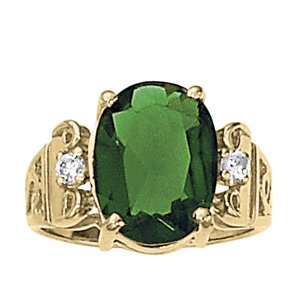 Oval Shape Fashion Color Rings