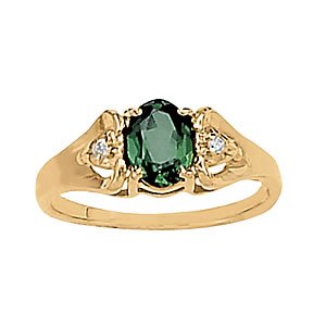Oval Shape Color Rings