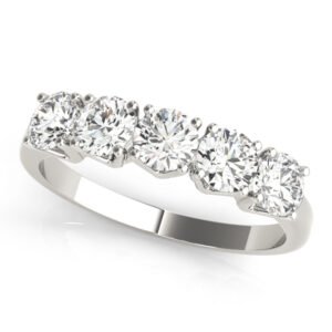 5-Stone Wedding Band