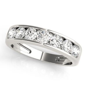 Channel Set Wedding Bands