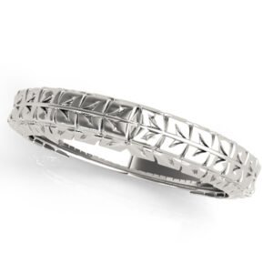 Vintage Filigree Wedding Band