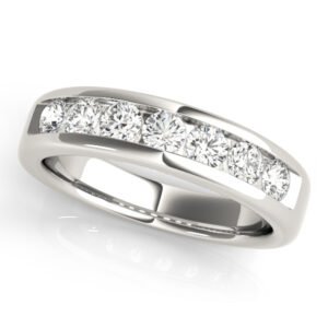 Channel Set Wedding Ring