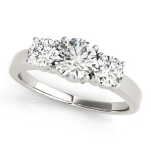 Classic 3-Stone Engagement Ring