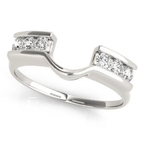Channel Set Wraps & Inserts Wedding Band