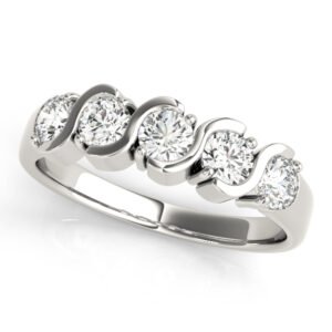 S-Shape Wedding Band