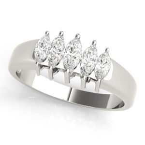 Fancy Shape Marquise Wedding Band