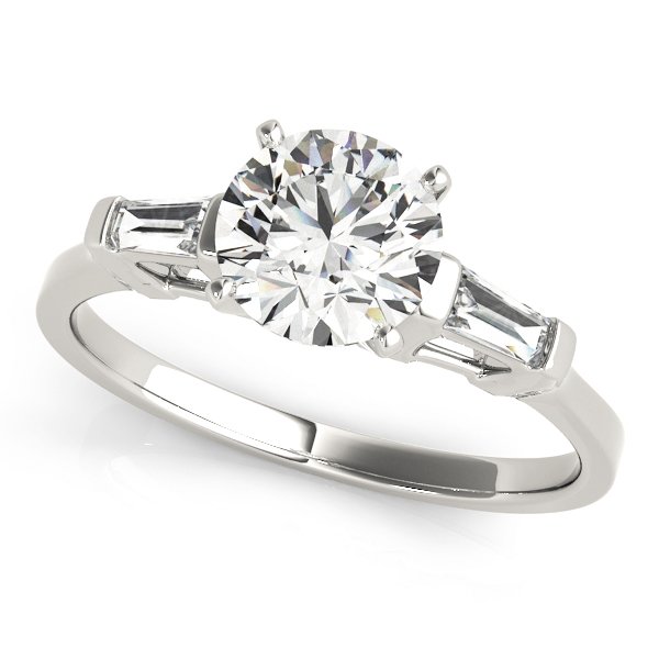 3-Stone Baguette Engagement Rings