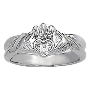 Religious Claddagh Ring