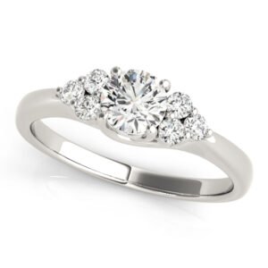 ENGAGEMENT RINGS CLUSTER SIDES