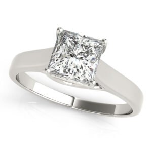 Solitaire Trellis Engagement Rings