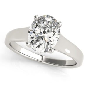 Solitaire Trellis Engagement Rings