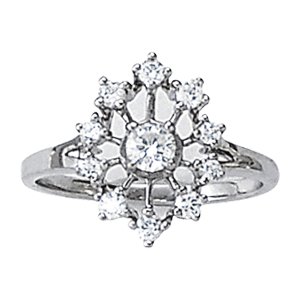 Cluster Right Hand Fashion Ring