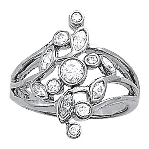 Nature Inspired Right Hand Fashion Ring