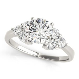 ENGAGEMENT RINGS CLUSTER SIDES