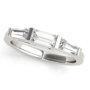 Baguette Wedding Band