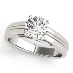 Cathedral Solitaire Engagement Ring