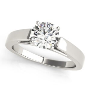 Cathedral Solitaire Engagement Ring