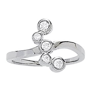 Bezel Set Ring Hand Fashion Ring