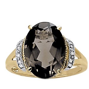 Oval Shaped Color Rings