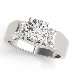 Solitaire Trellis Engagement Ring