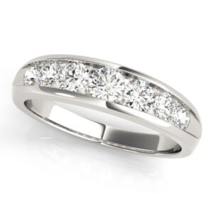 Channel Set Wedding Bands