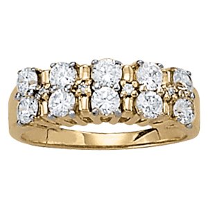 DIAMOND FASHION PYRAMID RINGS