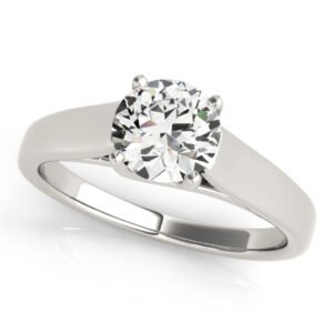 Solitaire Trellis Engagement Ring