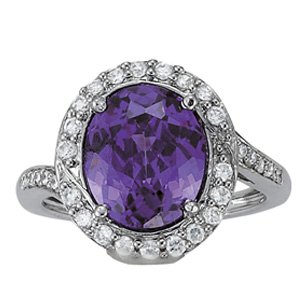 Bypass Oval Shaped Color Rings