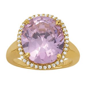 Oval Shaped Color Ring
