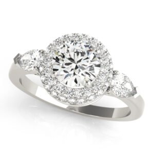 ENGAGEMENT RINGS HALO ROUND